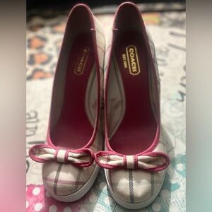 Coach Shoes Size 8.5. Used